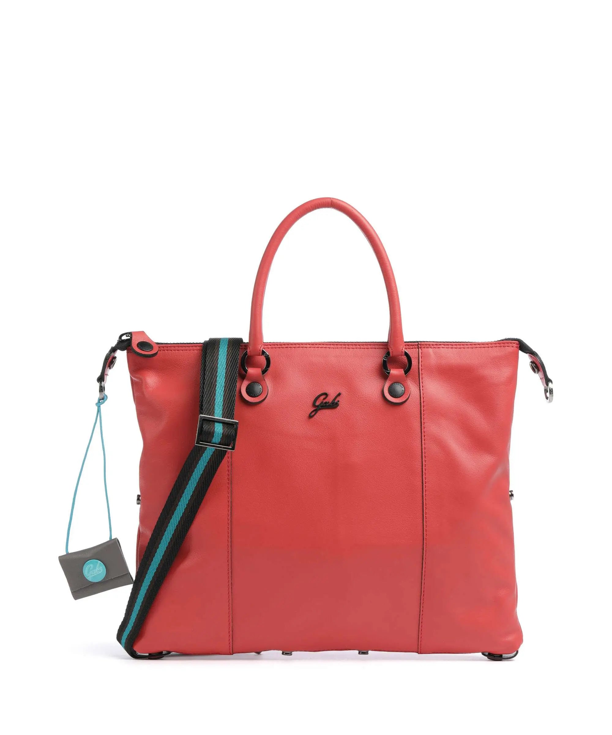 Rucksack-Tasche Galbs aus Kalbsleder in rot