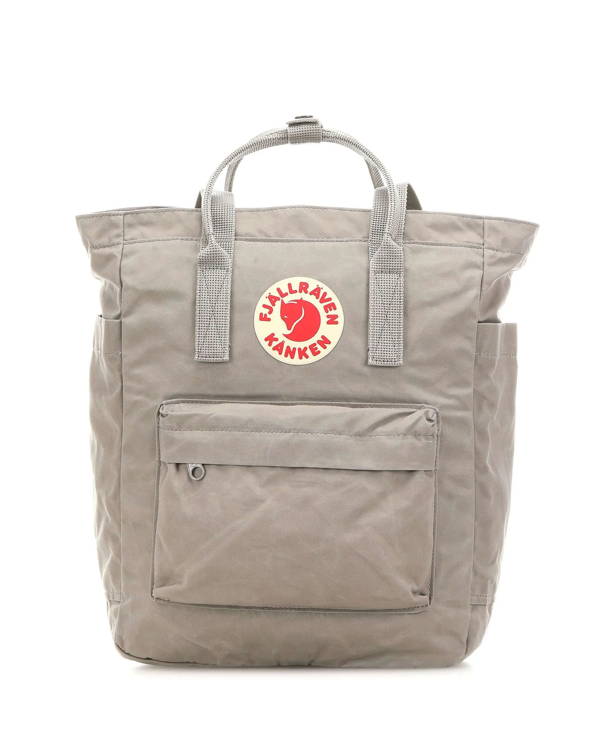 Totepack Shopper Bio-Baumwolle aus recyceltes Polyester in hellgrau