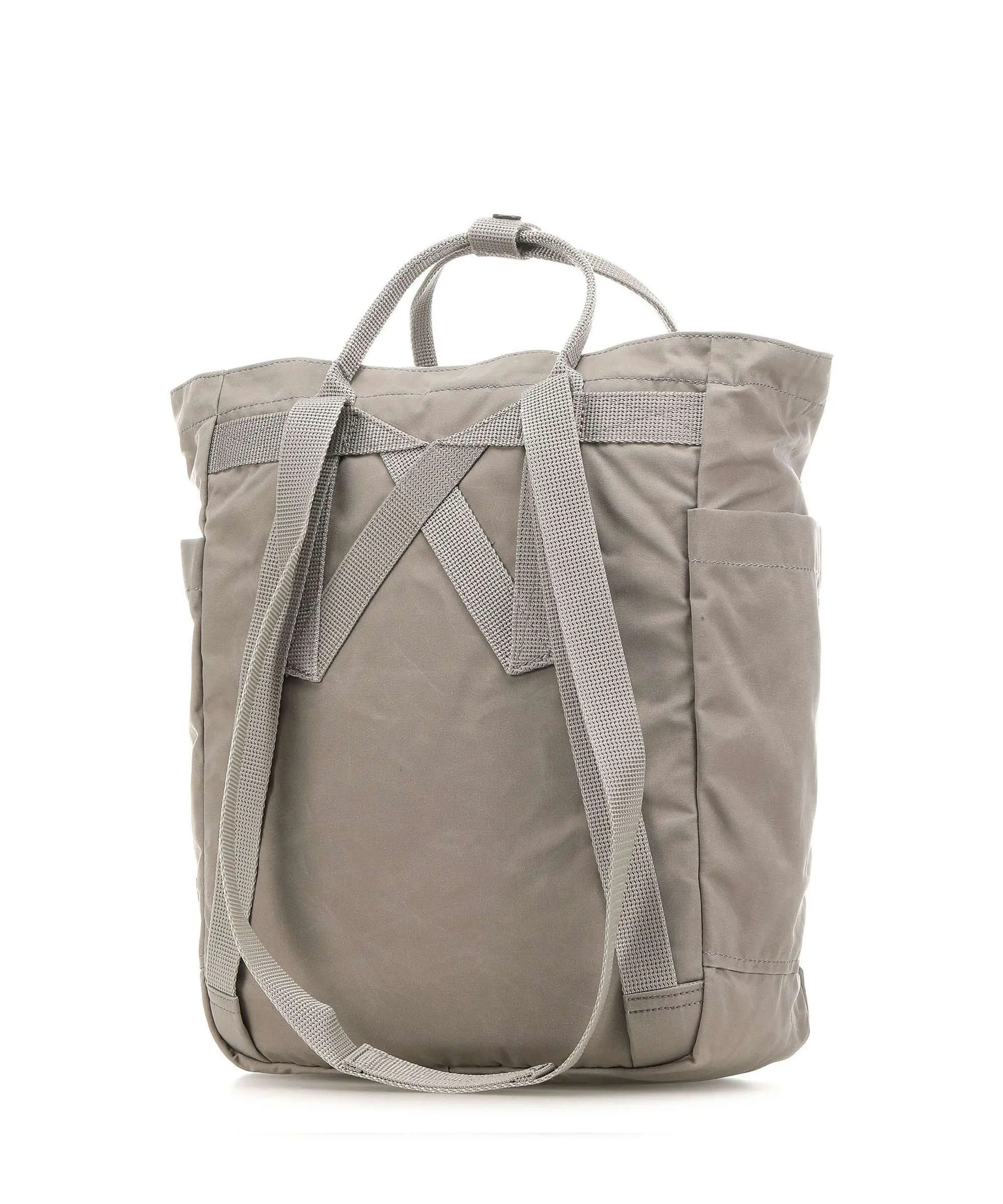 Totepack Shopper Bio-Baumwolle aus recyceltes Polyester in hellgrau